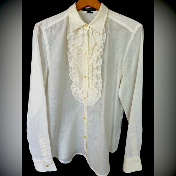 Lauren Ralph Lauren Tops - linnen blouse RL